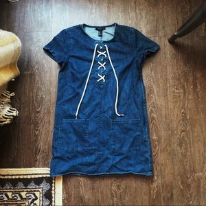 Forever 21 denim dress